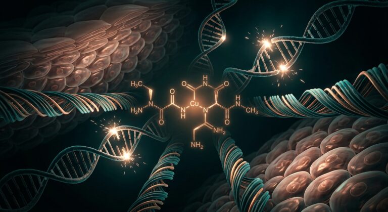 GHK-Cu: guía completa del péptido de cobre que reprograma 4.000 genes de reparación y envejecimiento