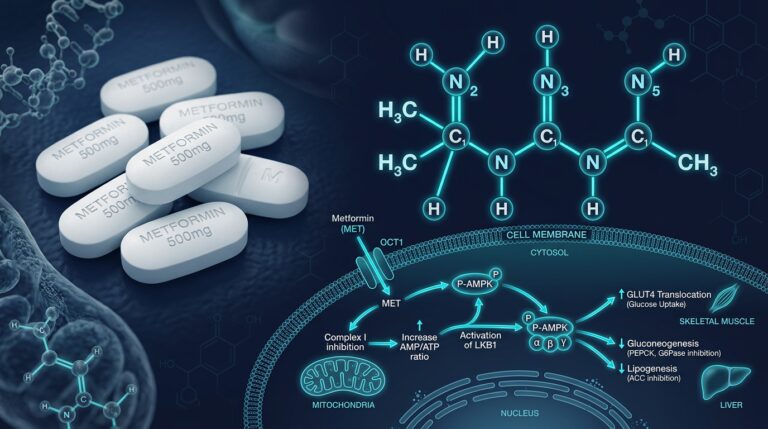 Metformina off-label en longevidad: lo que dice la evidencia actual y los límites de lo que no sabemos